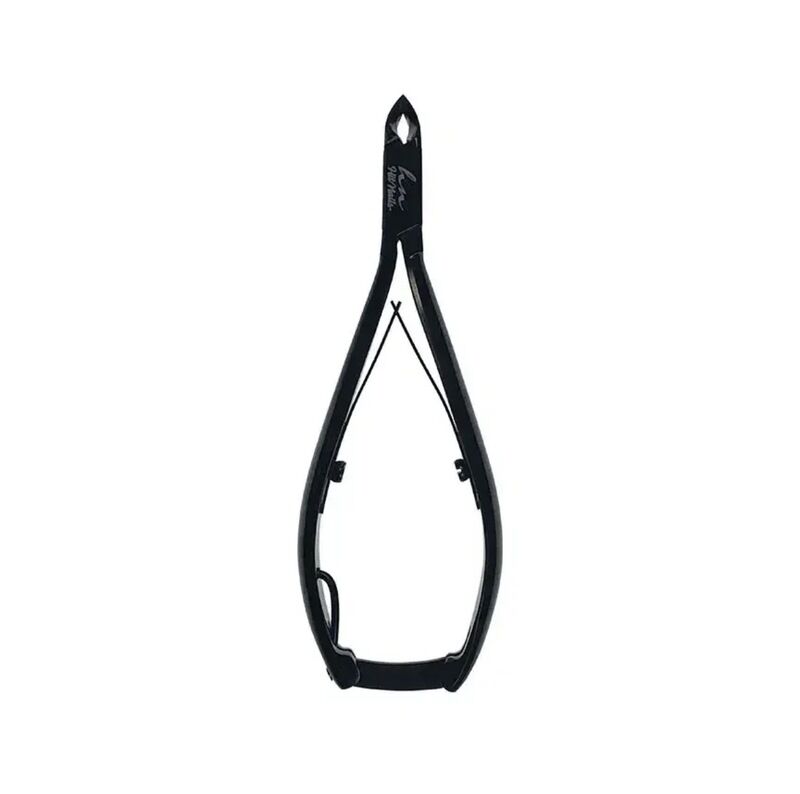 Alicate de cutículas 4mm pro-Black Titanium séries