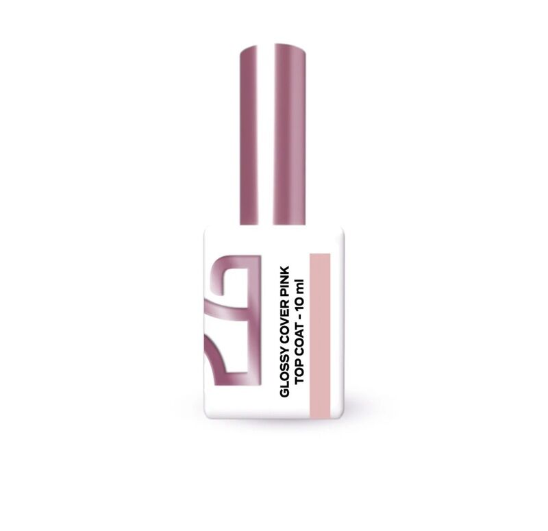 Top Coat 10ml - Glossy Cover Pink