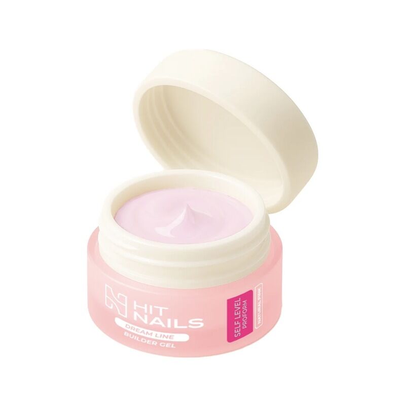 Gel de Construção - Dream Line Self Level ProForm 22gr - natural Pink